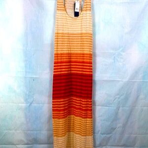 NEW Joié Striped Racerback Tank Dress size Medium